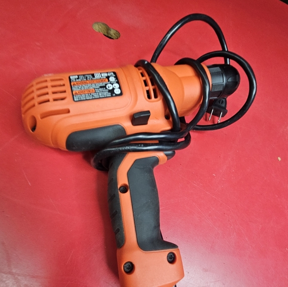 Black & Decker Electric Drill in Orange and Black - Picture 10 of 10